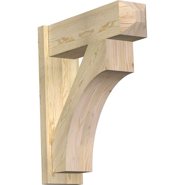 Ekena Millwork Westlake Rough Sawn Craftsman Outlooker, Douglas Fir, 8"W x 26"D x 30"H OUT08X26X30WTL04RDF - main